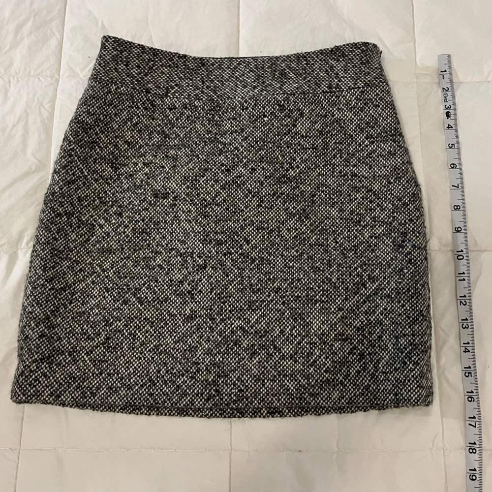 Banana Republic wool lined mini skirt size 00